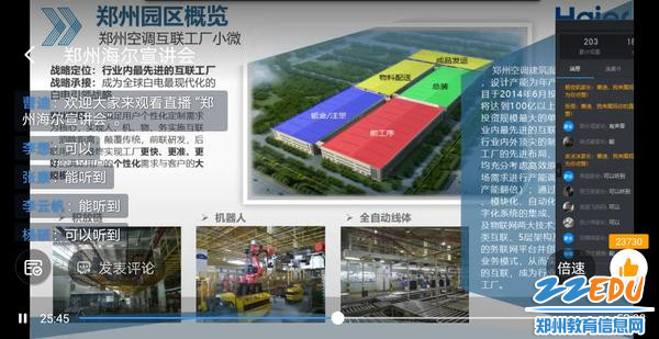 3.海尔集团郑州园区招聘经理曹迪介绍企业概况